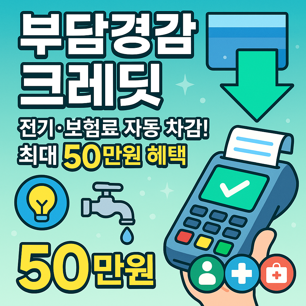 소상공인 50만원 부담경감 크레딧