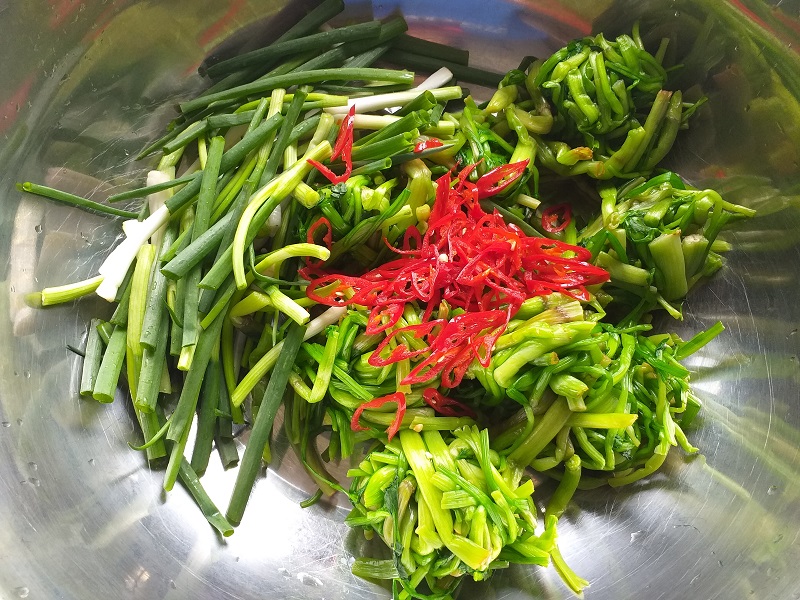 미나리김치 담는 법