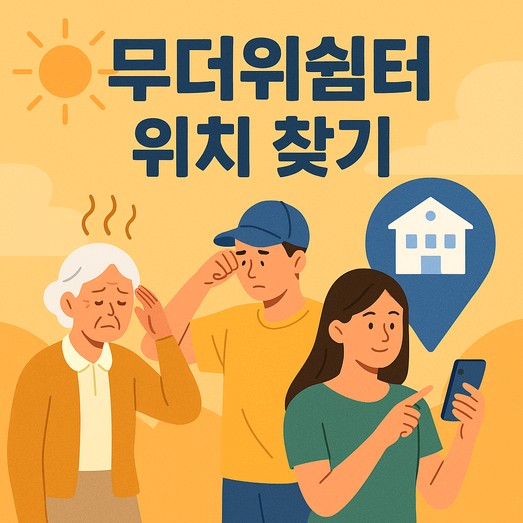 2025년 무더위쉼터 위치 찾기 – 폭염대비 필수 정보