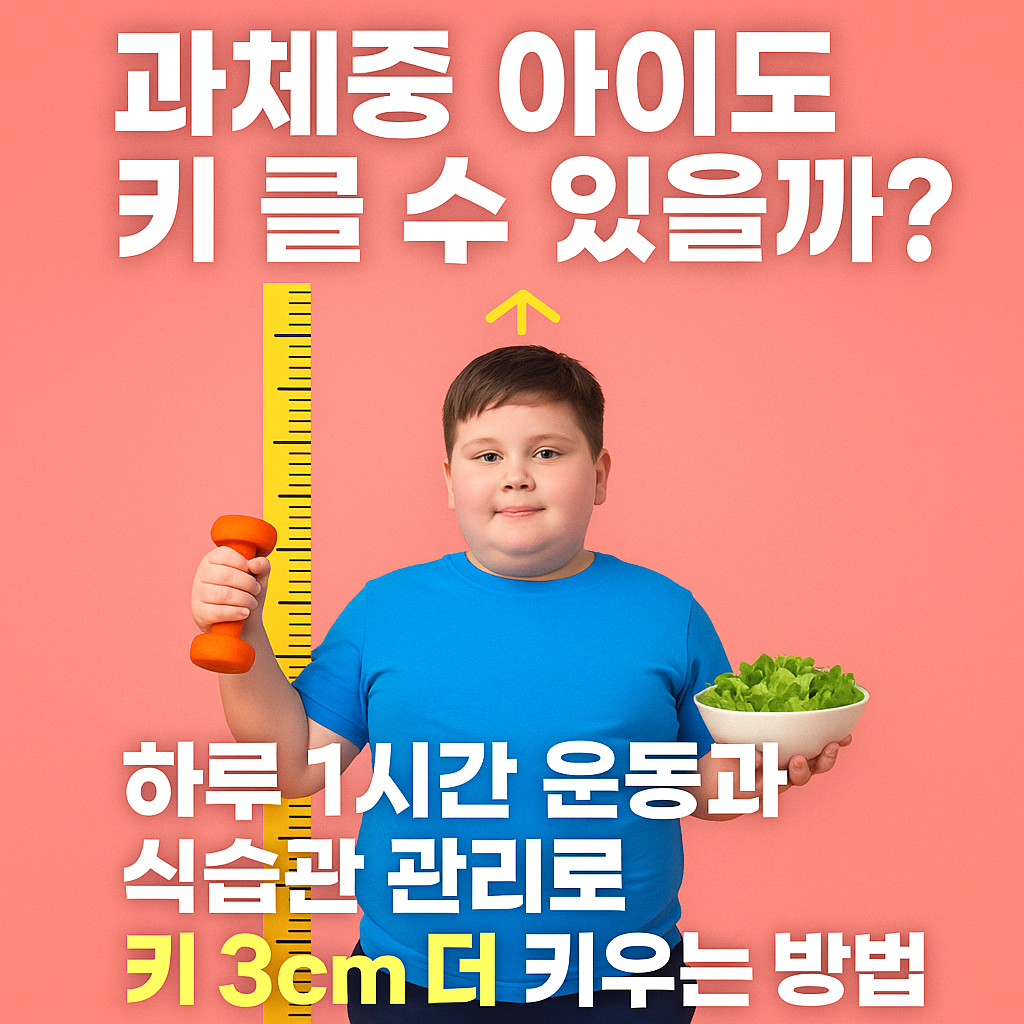 과체중 아이 키