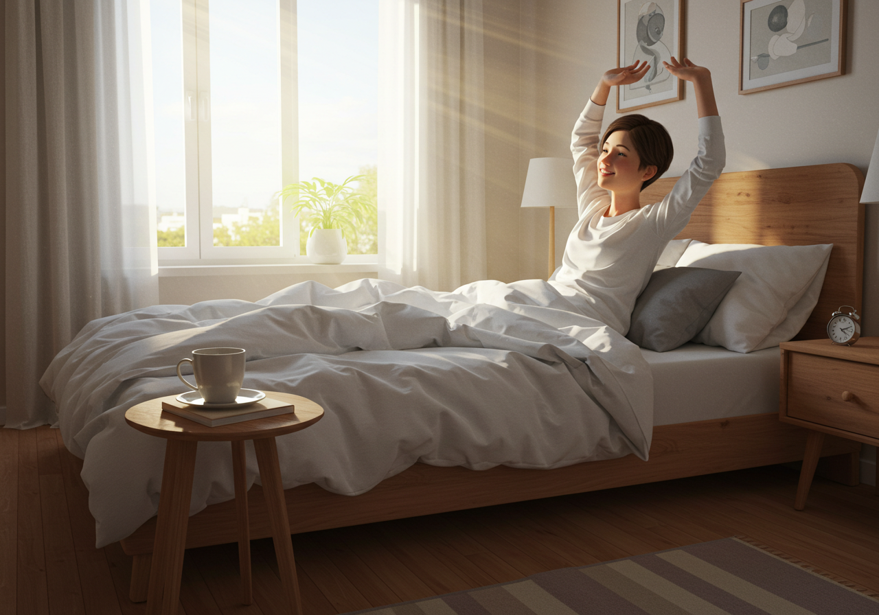 매일 아침 상쾌하게 일찍 일어나는 습관 만드는 7가지 방법