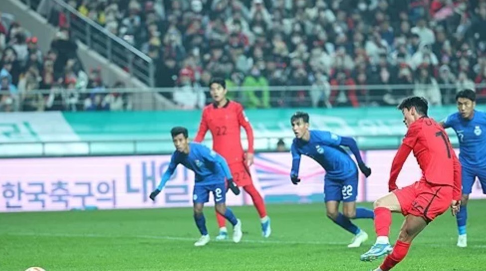 손흥민 이강인 골 싱가포르전