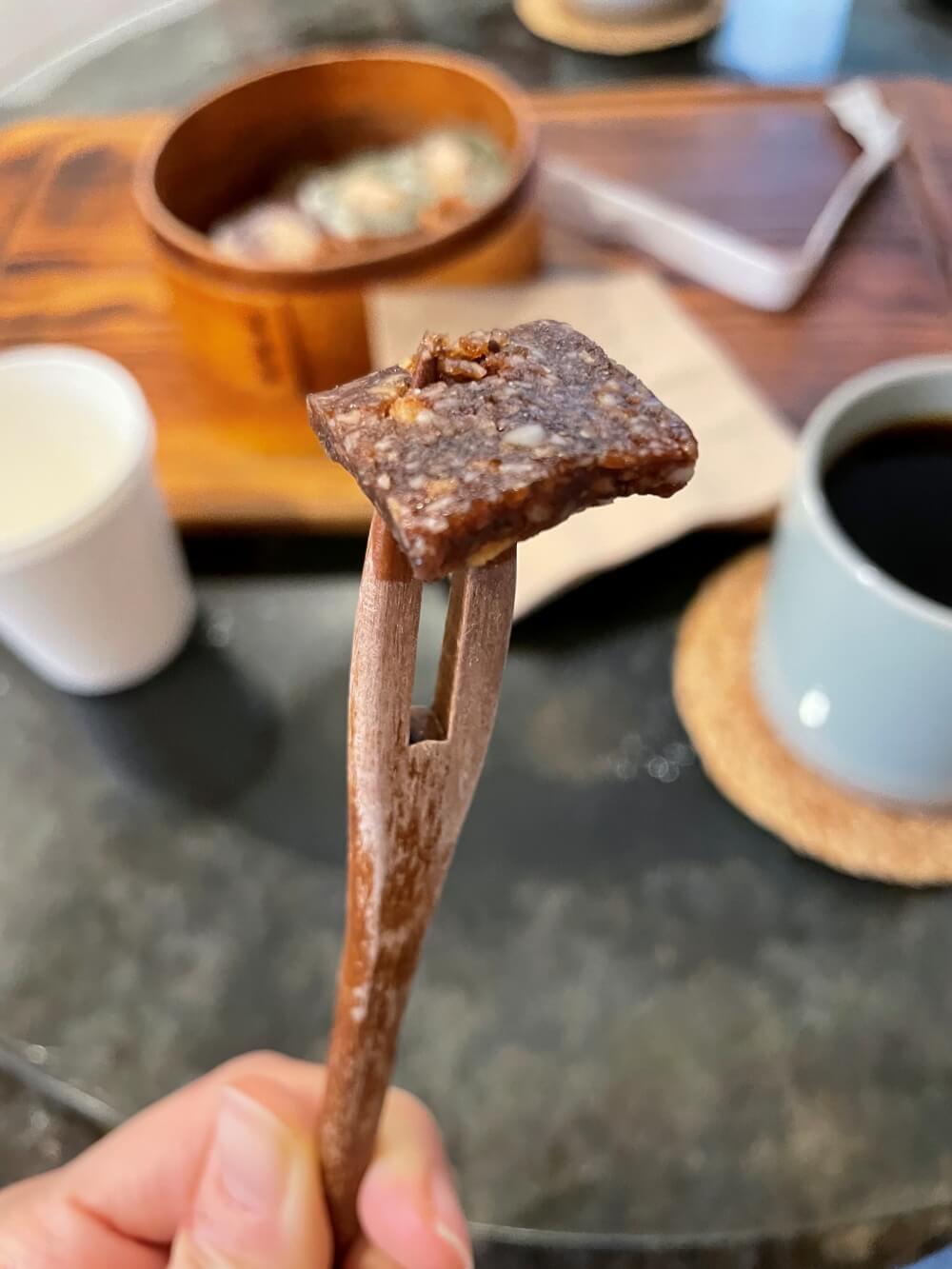 홍천 카페 러스틱라이프 - 견과류 다식