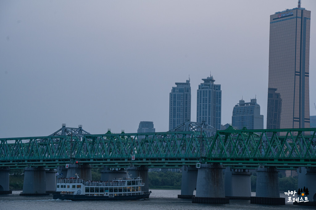 노들섬 한강 유람선