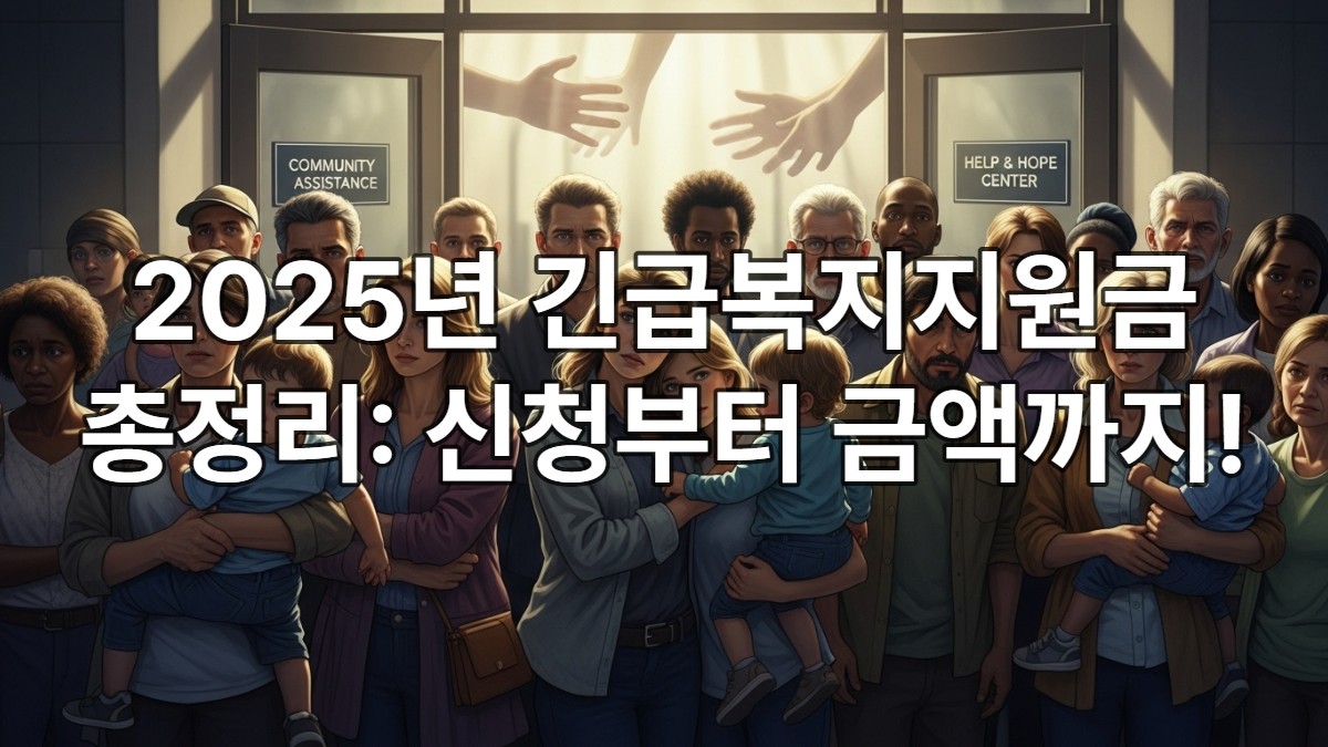 긴급복지지원금 300만원까지! 신청자격과 금액 완벽정리