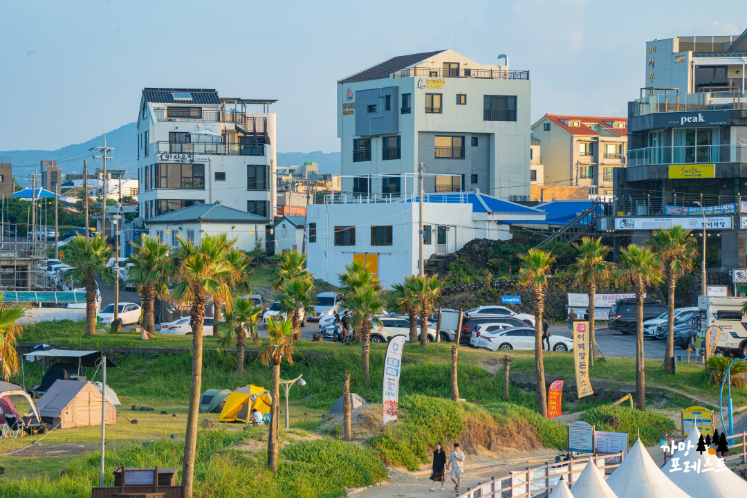 함덕 서우봉 주차장