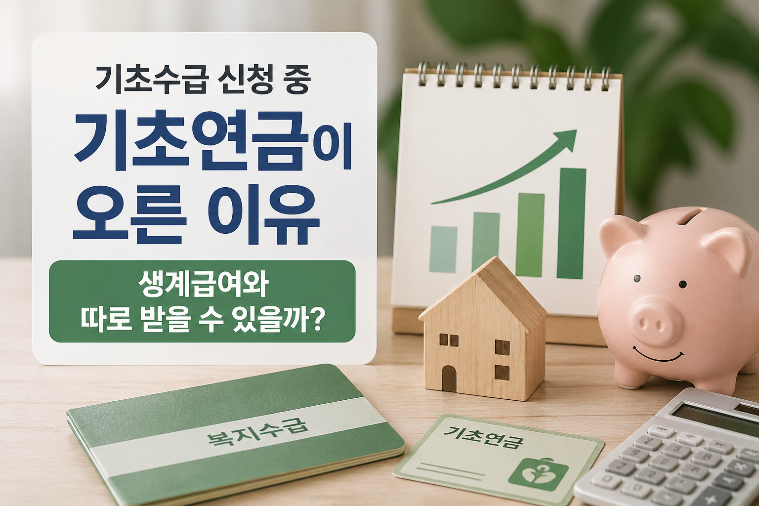 기초수급 신청 중 기초연금이 오른 이유 생계급여와 따로 받을 수 있을까?