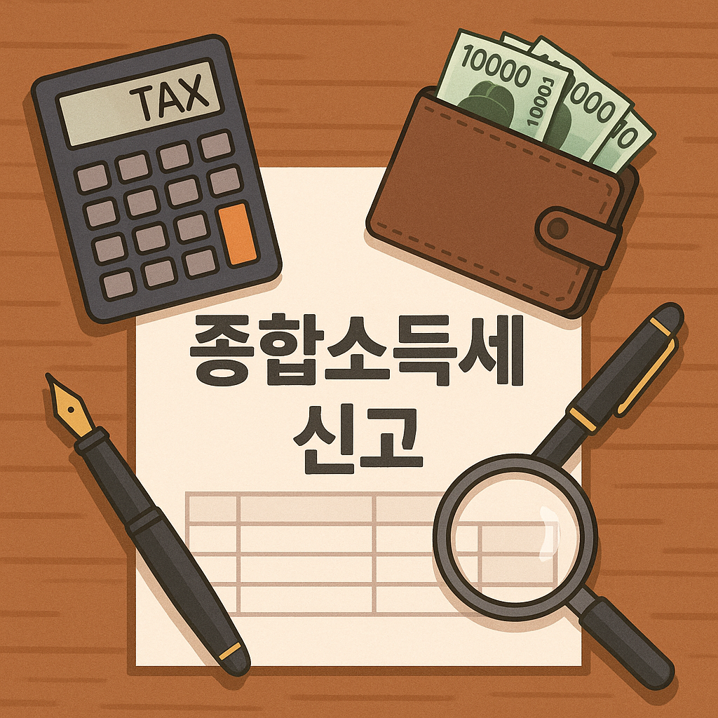 종합소득세 신고 관련 이미지