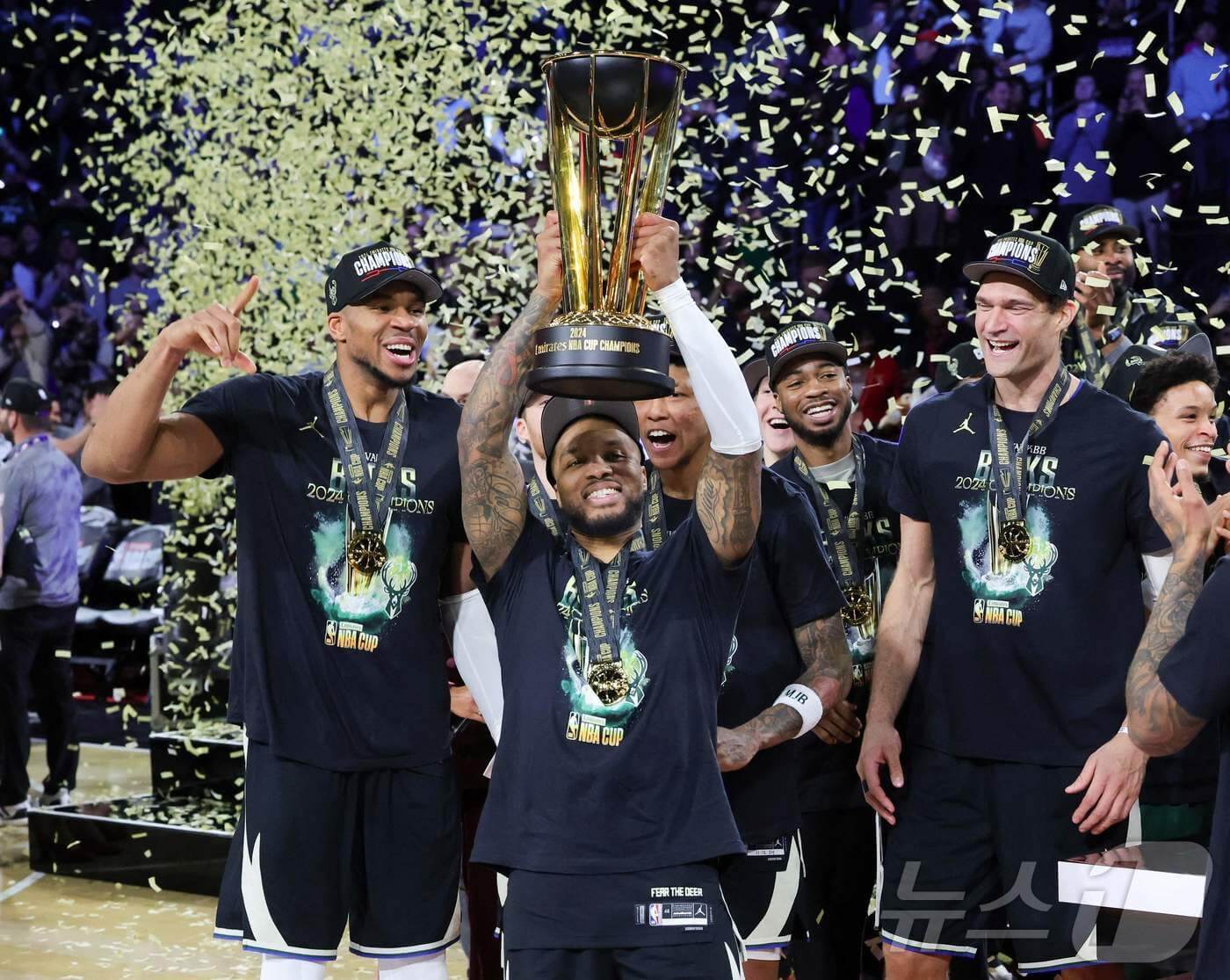 NBA컵 결승전 밀워키 오클라호마시티