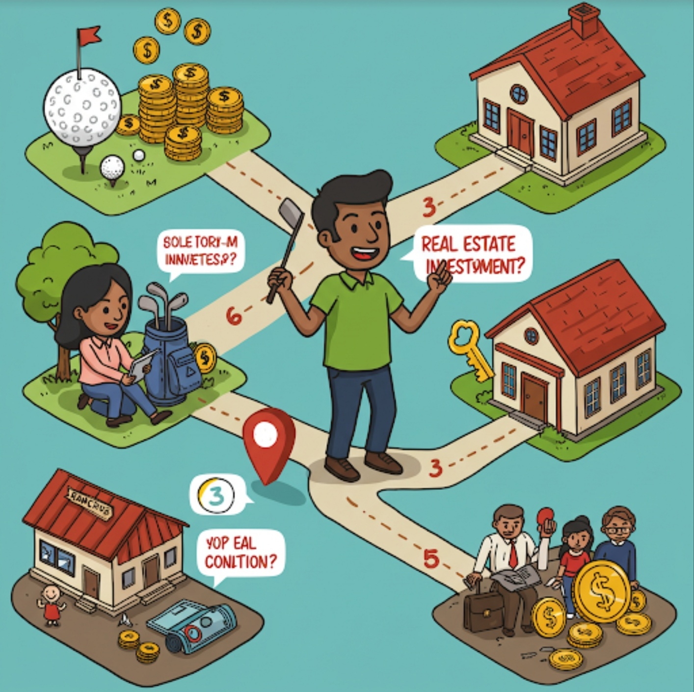 20대부터 준비하는 골프 부동산 매 조기 은퇴 투자 전략