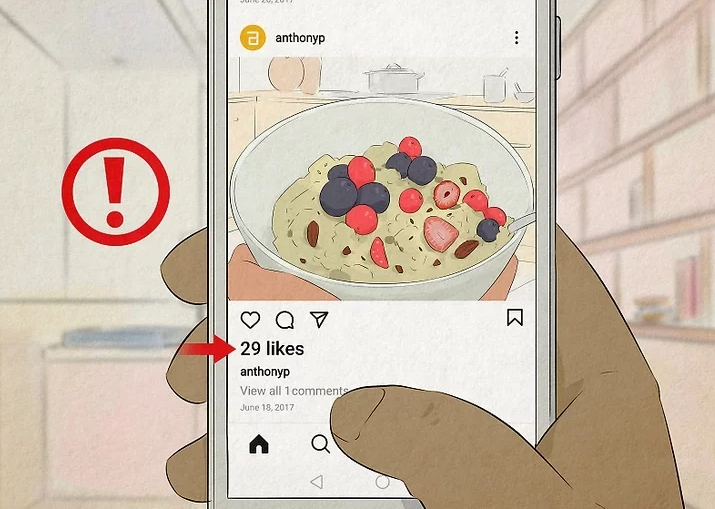 팔로워 수는 많지만 소통이 별로 없는 경우