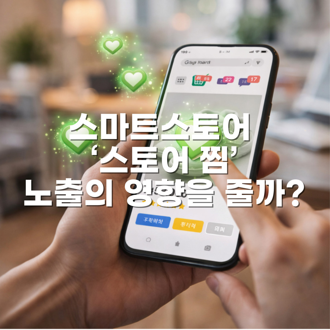 스마트스토어 ‘스토어 찜’ 수, 실제로 노출에 영향을 줄까?