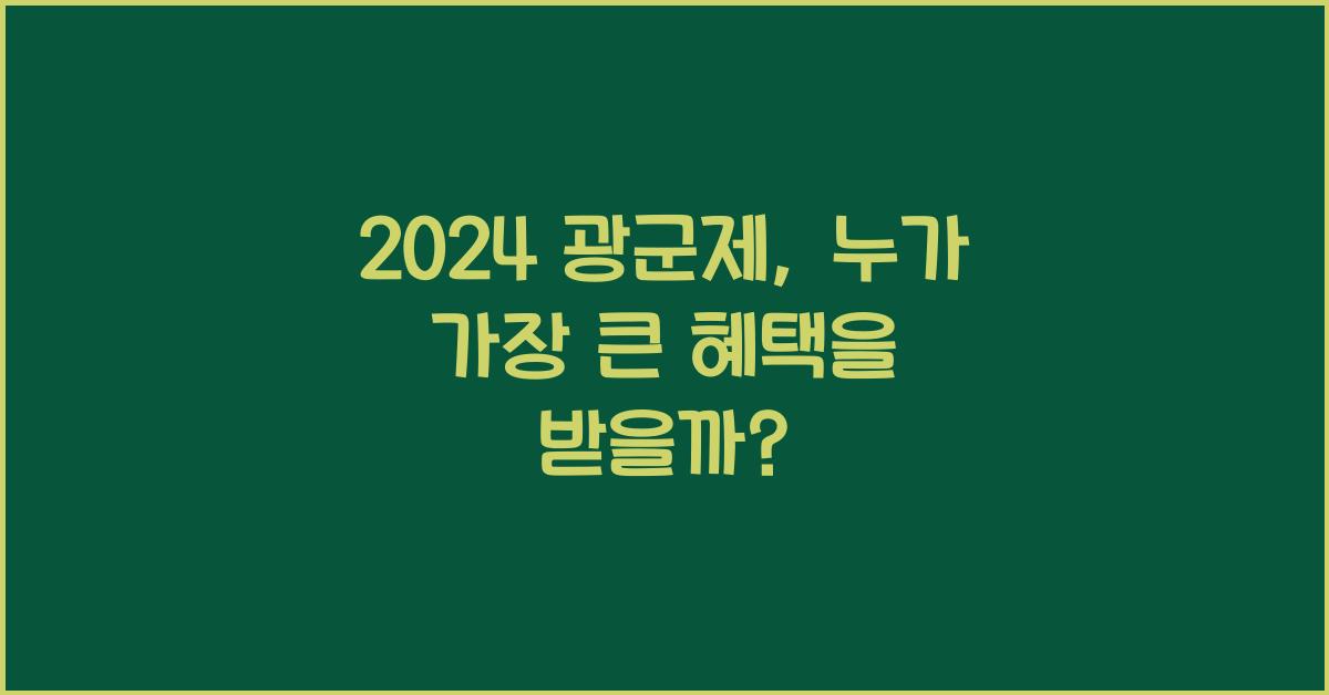 2024 광군제