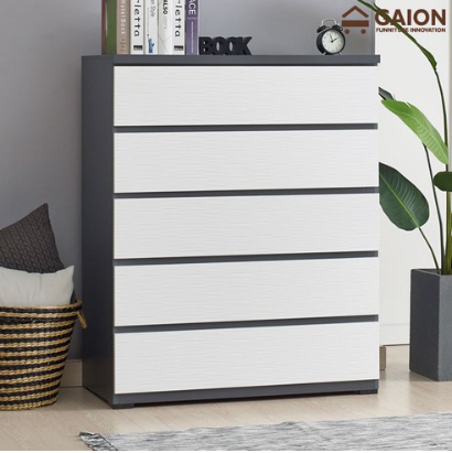 가이온 마린 5단 1000 서랍장, 그레이화이트