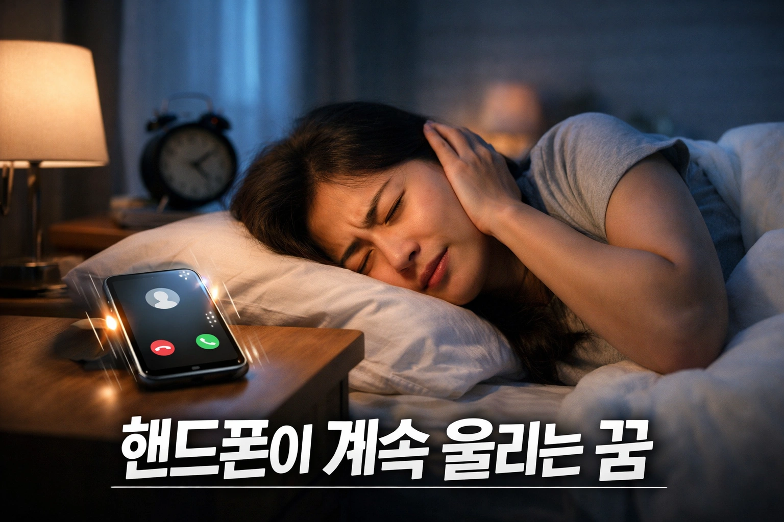 핸드폰이 계속 울리는 꿈