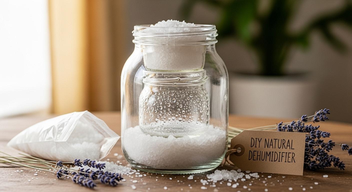 천연 제습기 만들기