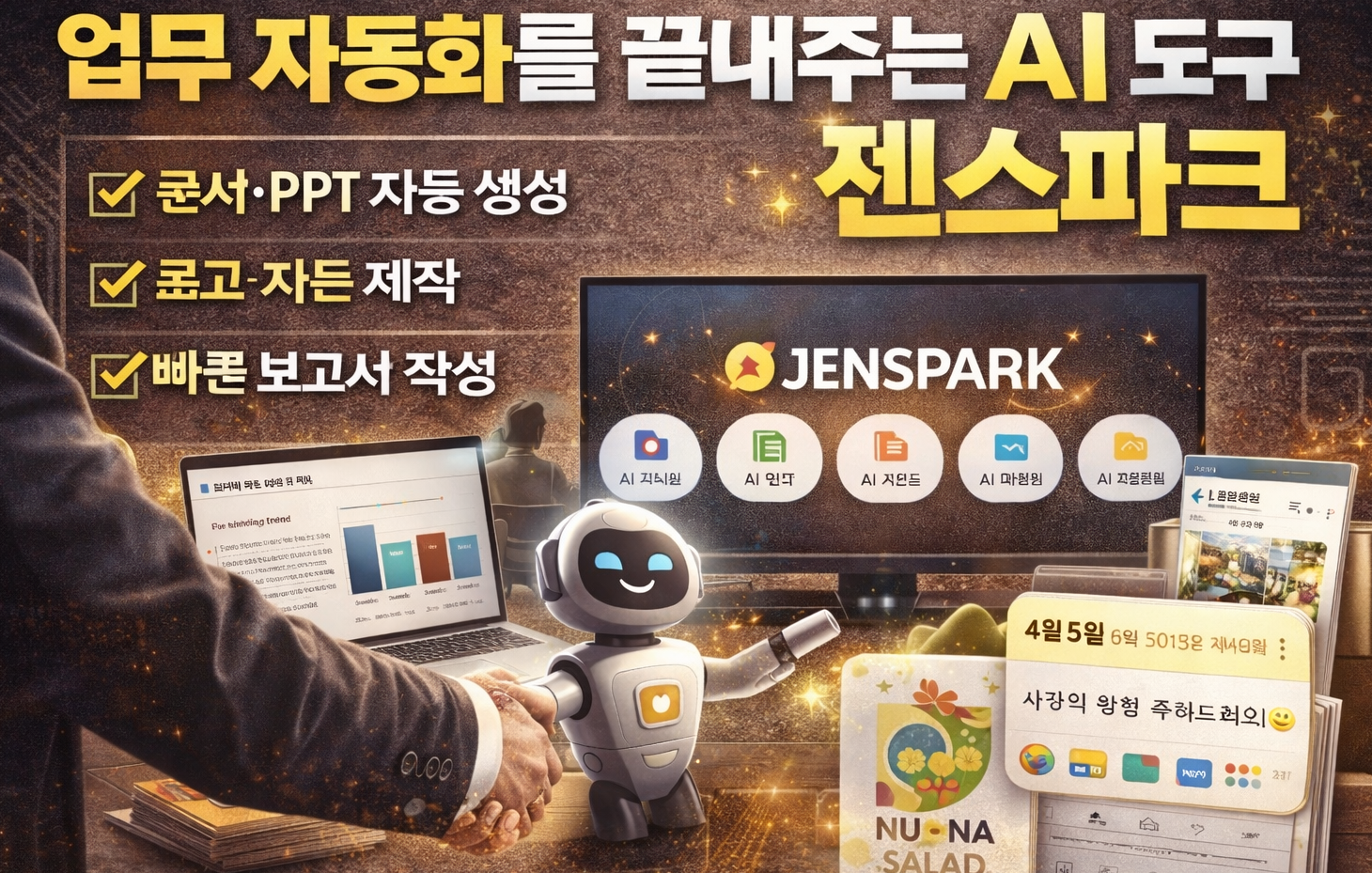 AI PPT 자동 생성 관련 사진