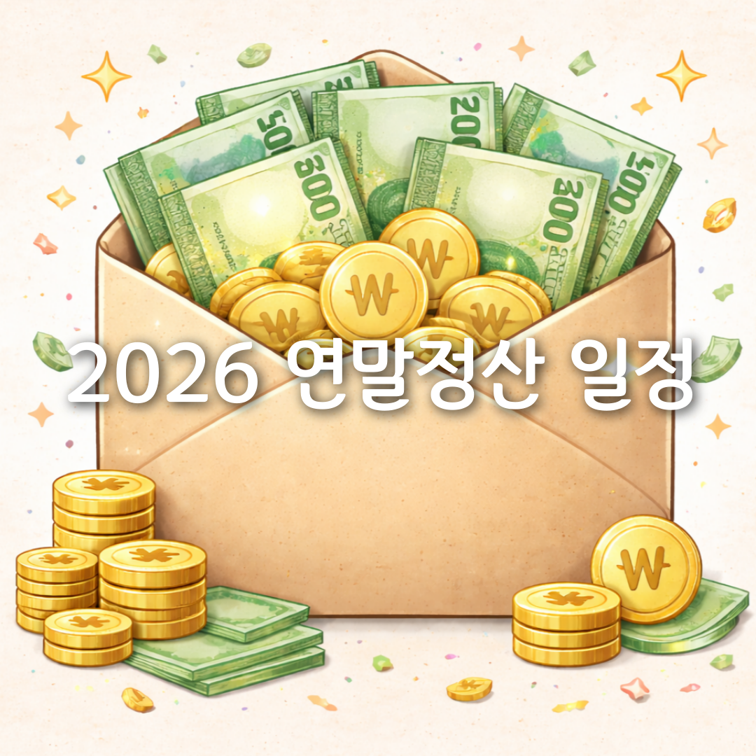 2026 연말정산 일정 총정리🗓️ 환급금은 언제 들어올까