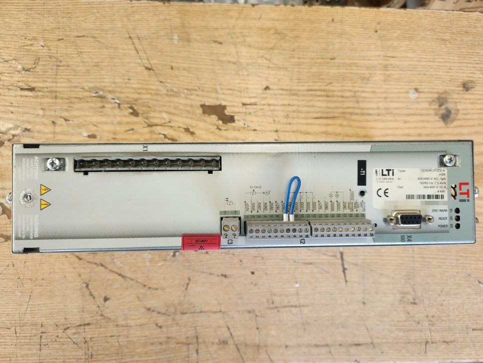 루스트(LUST) 서보드라이버 CDB34.010C2.4 알람 발생, 동작불능 수리 완료