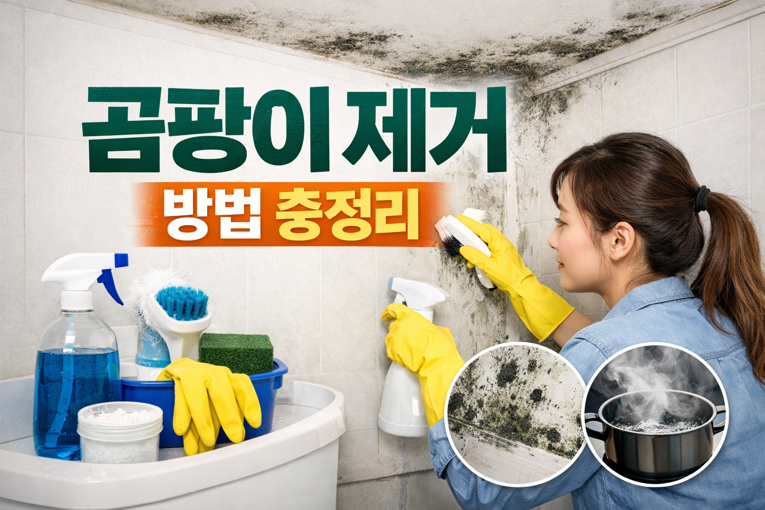 곰팡이 제거 방법