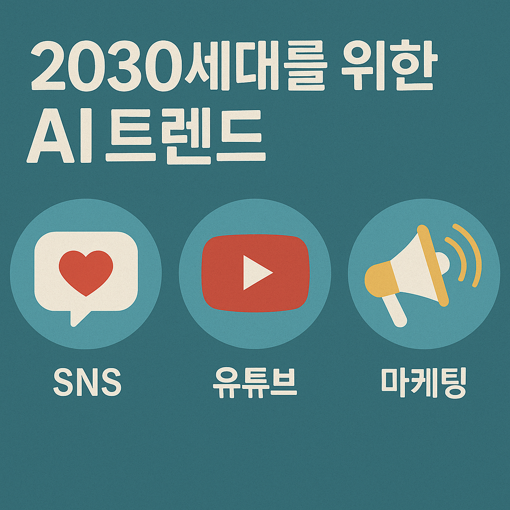 2030세대를 위한 AI 트렌드 이미지