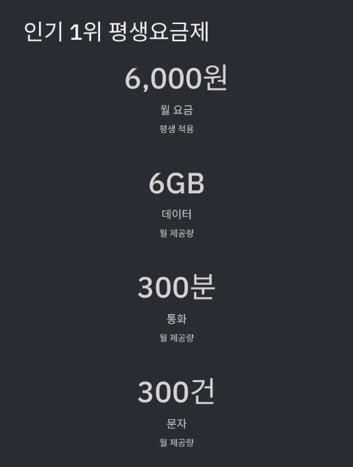 우체국 알뜰폰 요금제 총정리