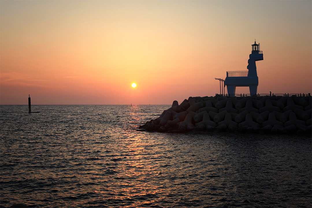 제주도 이호테우해변 일몰 저작권 없는 고화질 무료이미지 다운로드