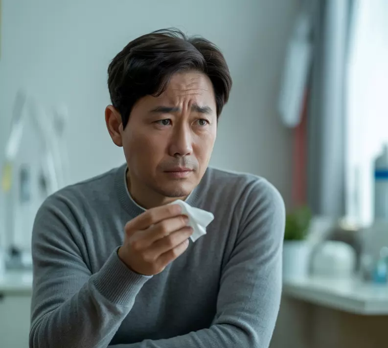 당뇨병 초기증상 확인 후 의심환자 이미지