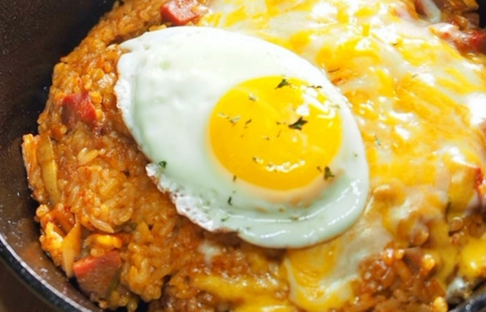 스팸 김치 볶음밥