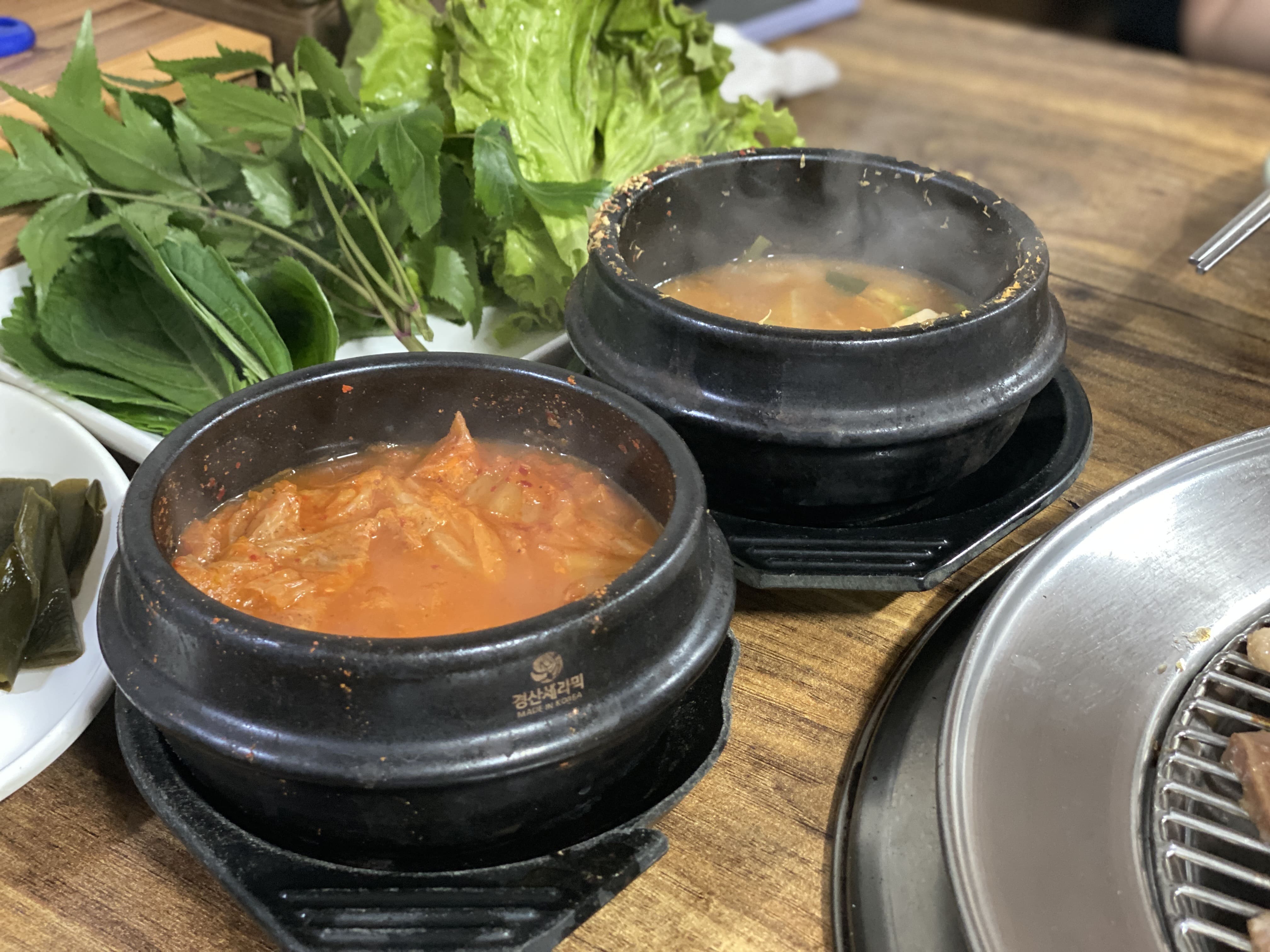 서초갈비-된장,김치찌개