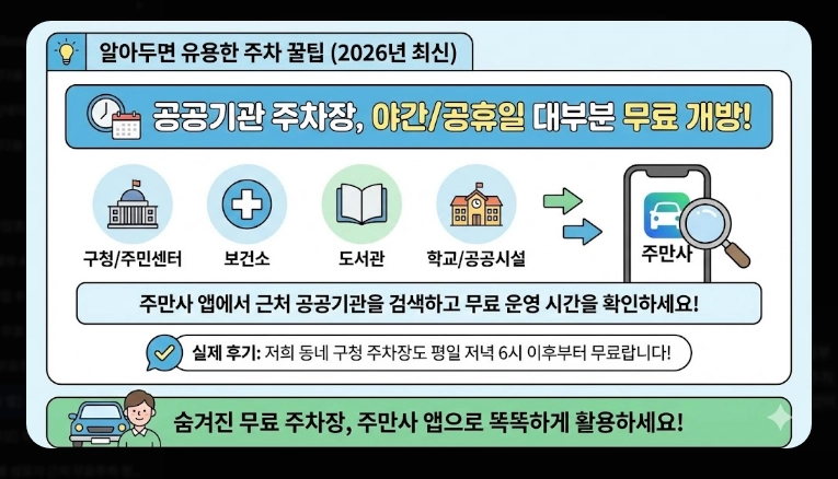 [주차 앱] 무료주차장 찾기(상세 비교, 특화 기능, 절약 전략)(+ 사용 꿀팁)