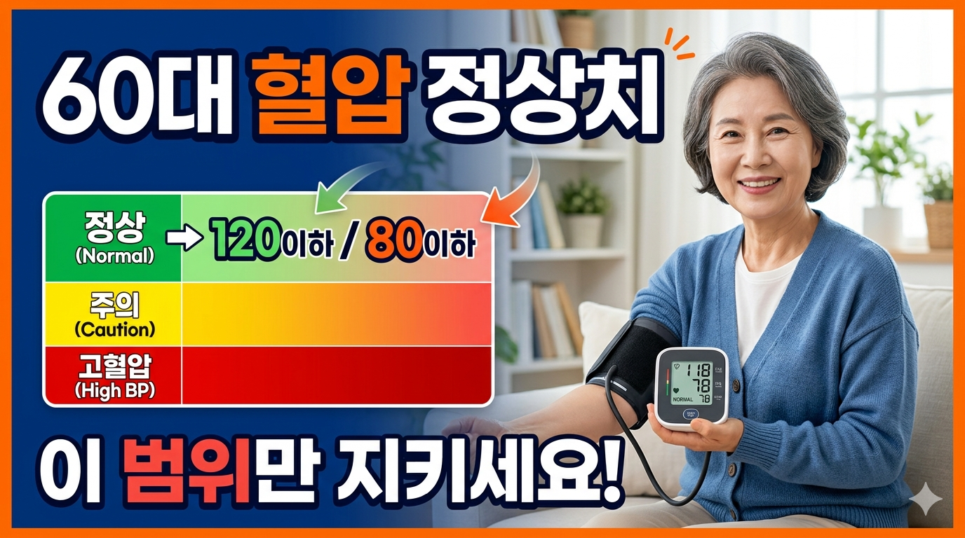 60대 혈압 정상치