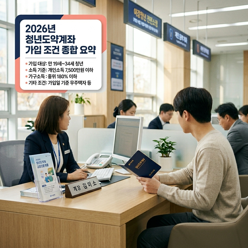 2026 청년미래적금 12프로 우대금리 가입 조건