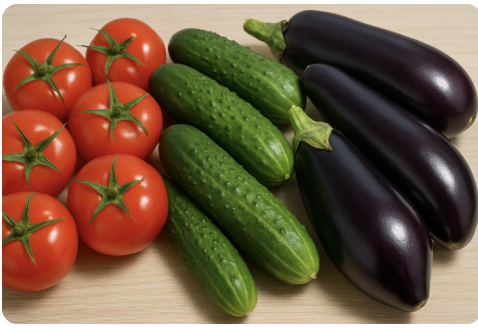 여름철 지치지 않는 몸 만들기: 7월 제철음식 관련 사진