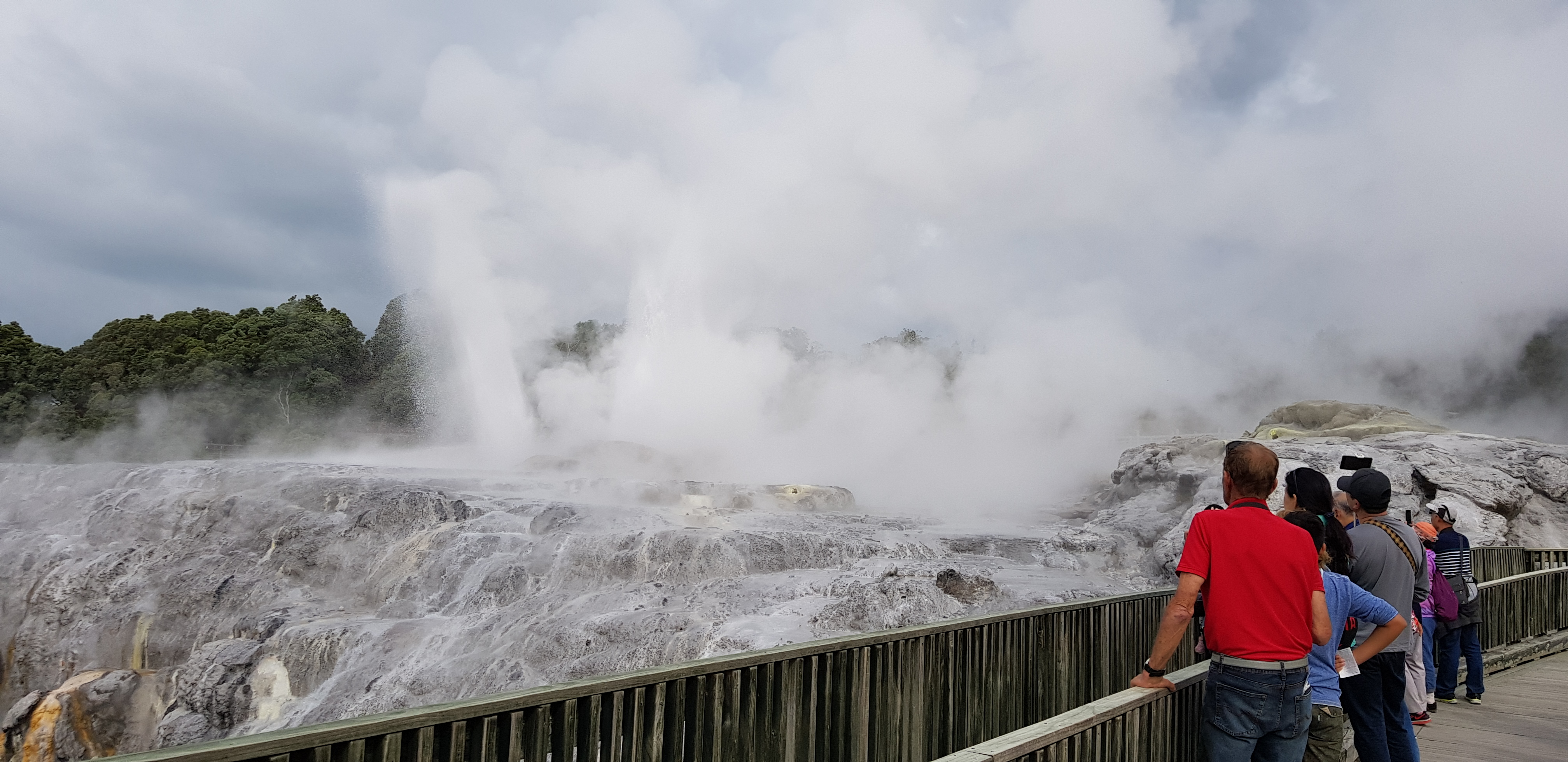 로토루아-간헐천