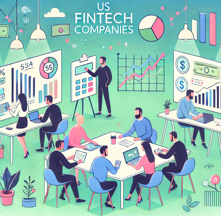미국 핀테크 혁신기업 관련 사진