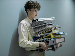 비염 원인 - 과로