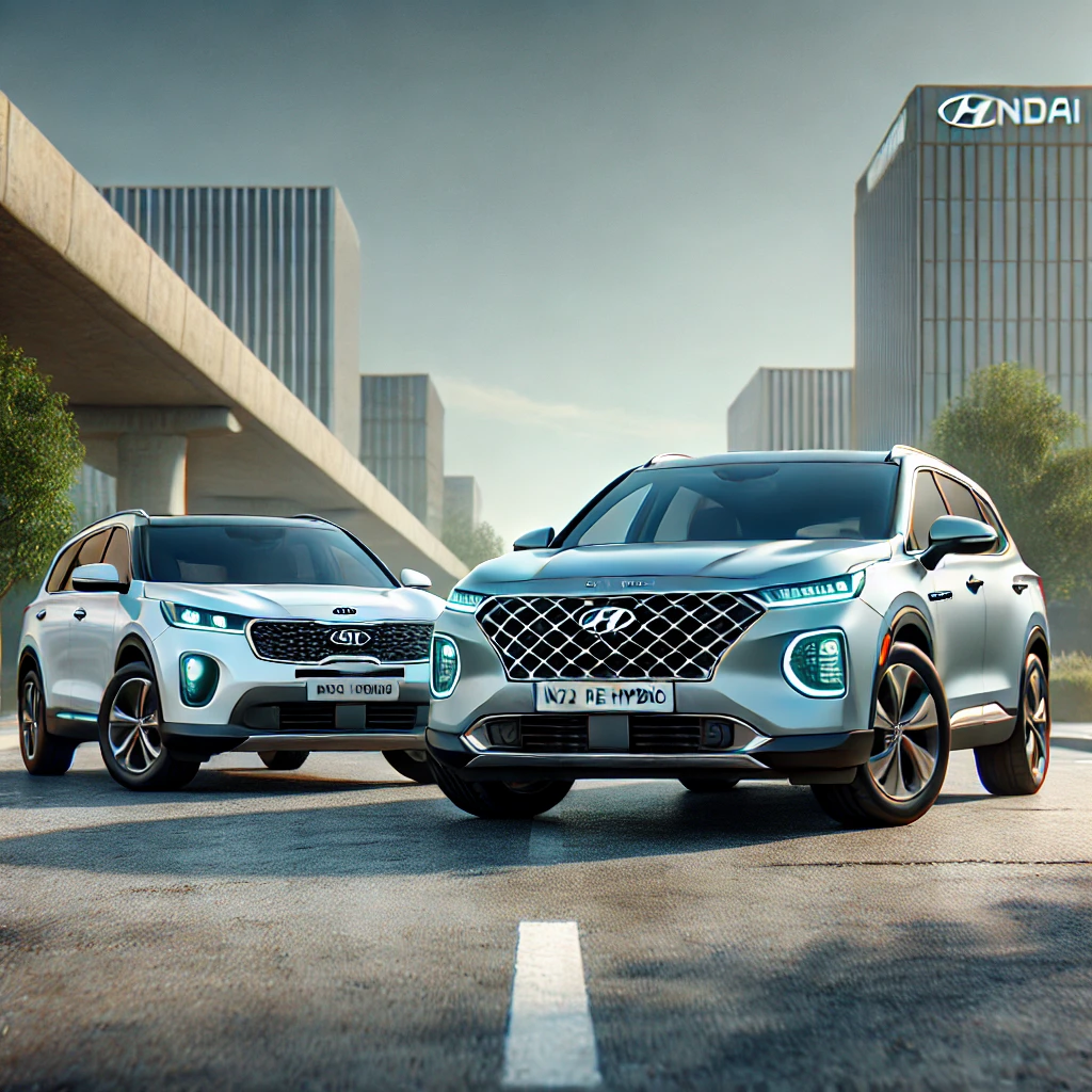 소렌토, 산타페 하이브리드 사진