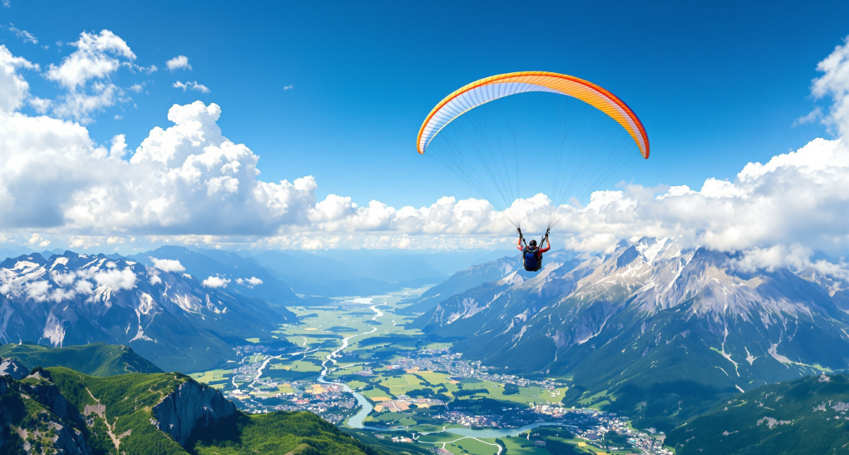 패러글라이딩 관련 사진