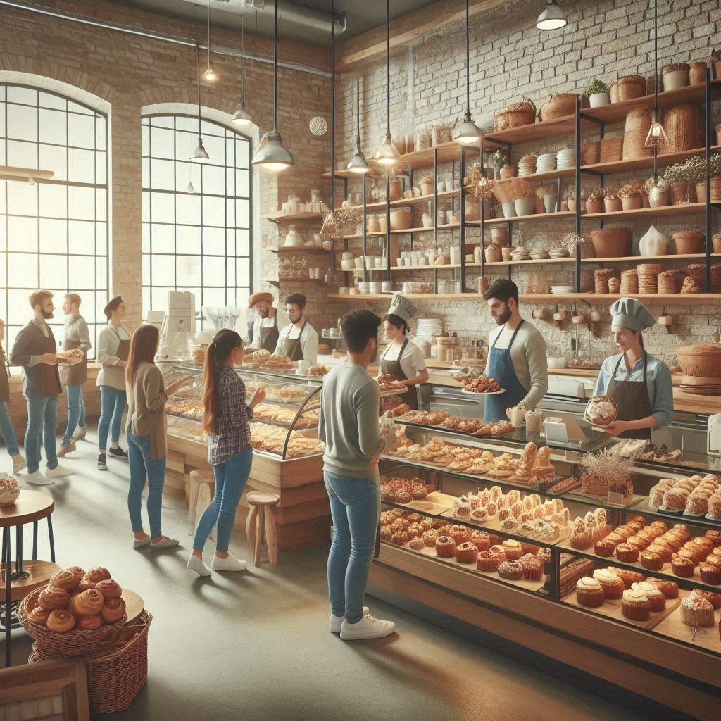베이커리 배경