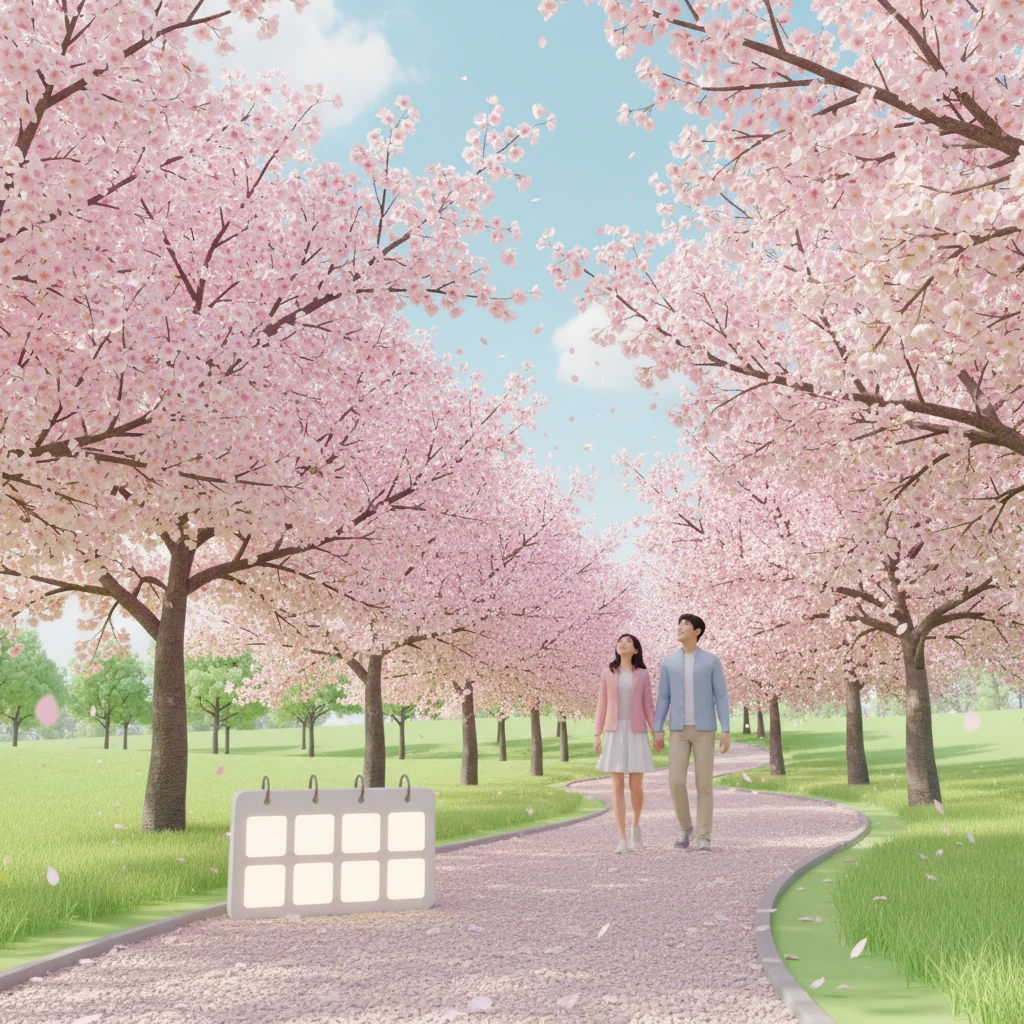 안성 벚꽃 구경하기 좋은 날짜와 무료..