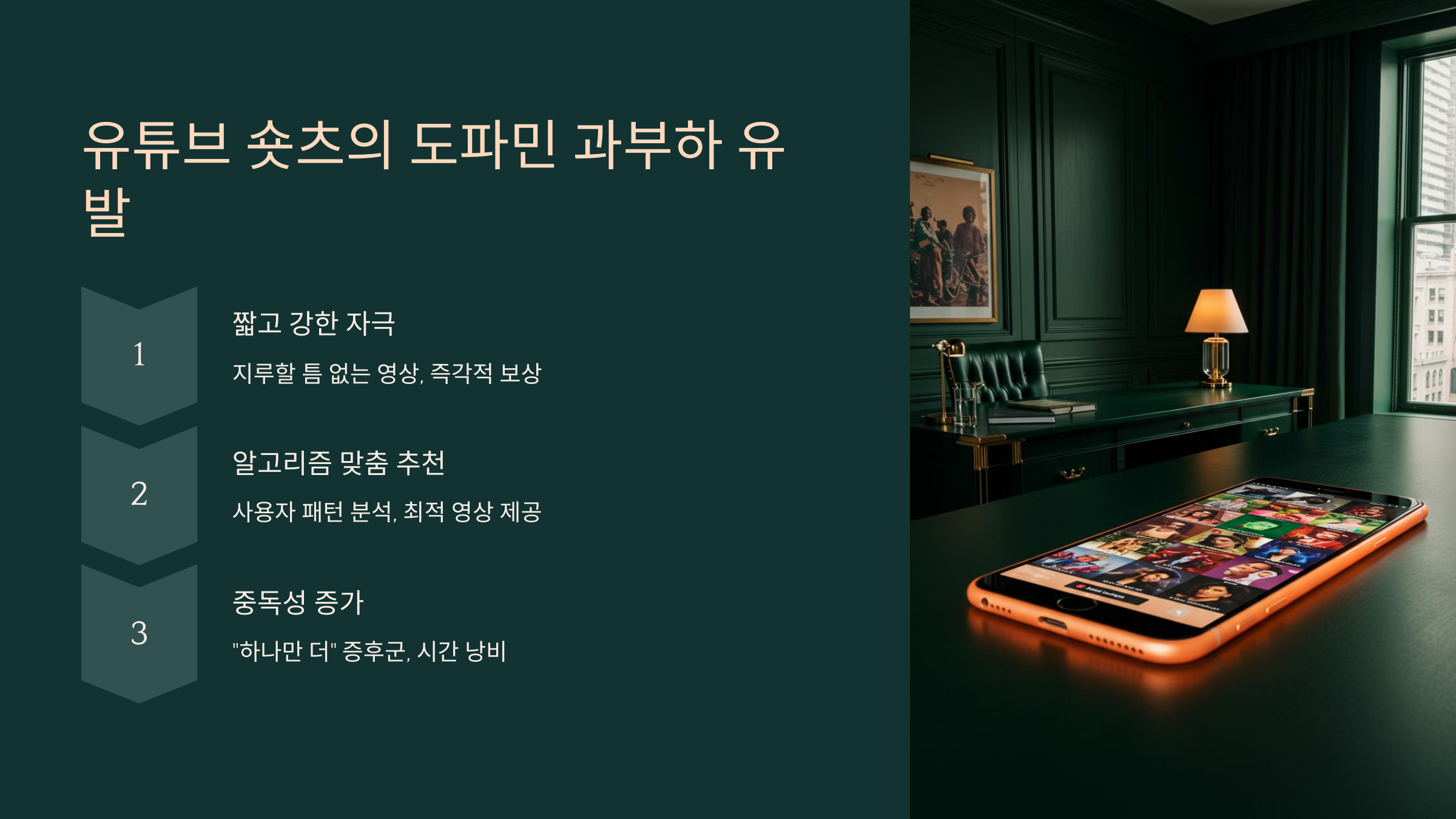 3. 유튜브 숏츠가 도파민 과부하를 유발하는 이유