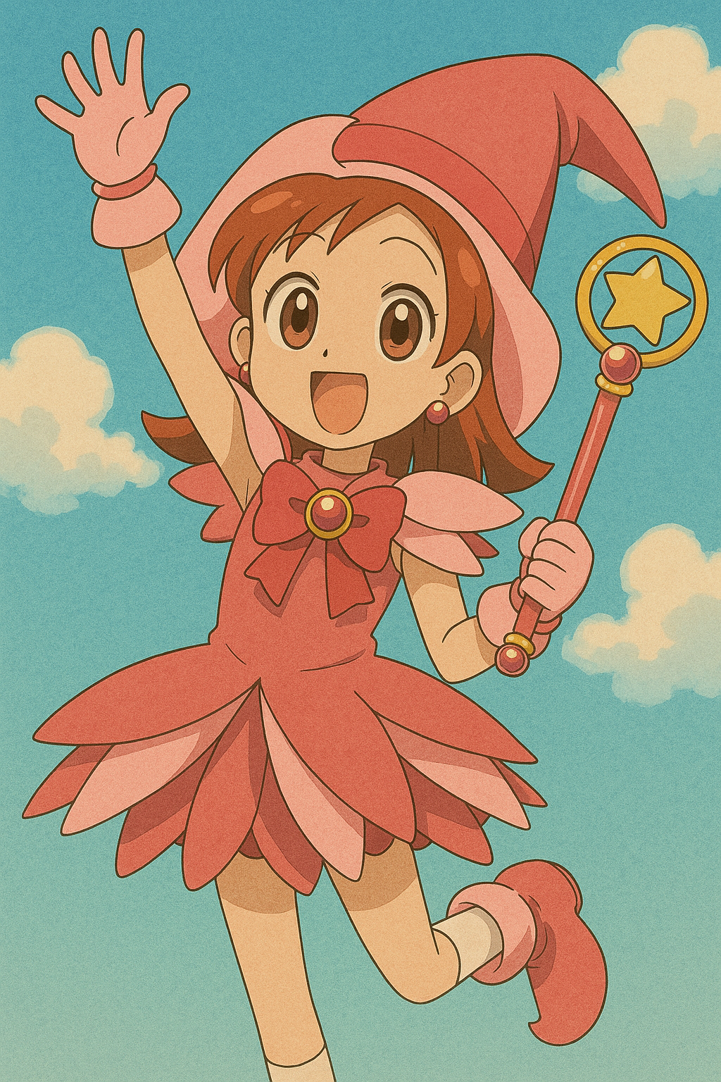 꼬마마법사 레미 마법소녀 팬아트