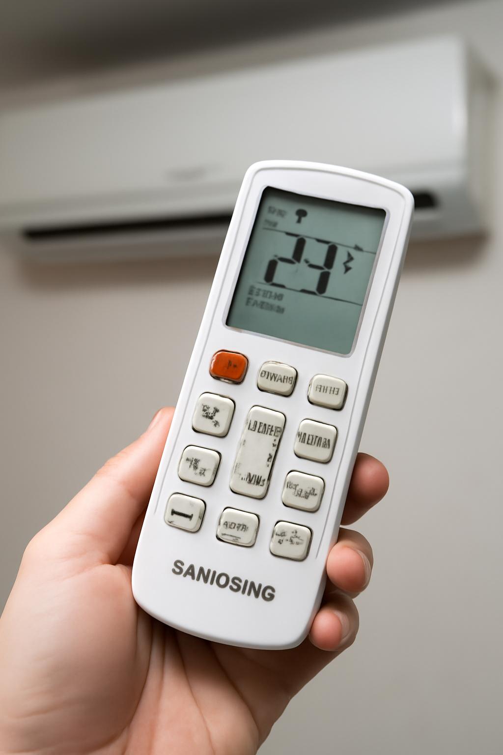 삼성 에어컨 리모컨