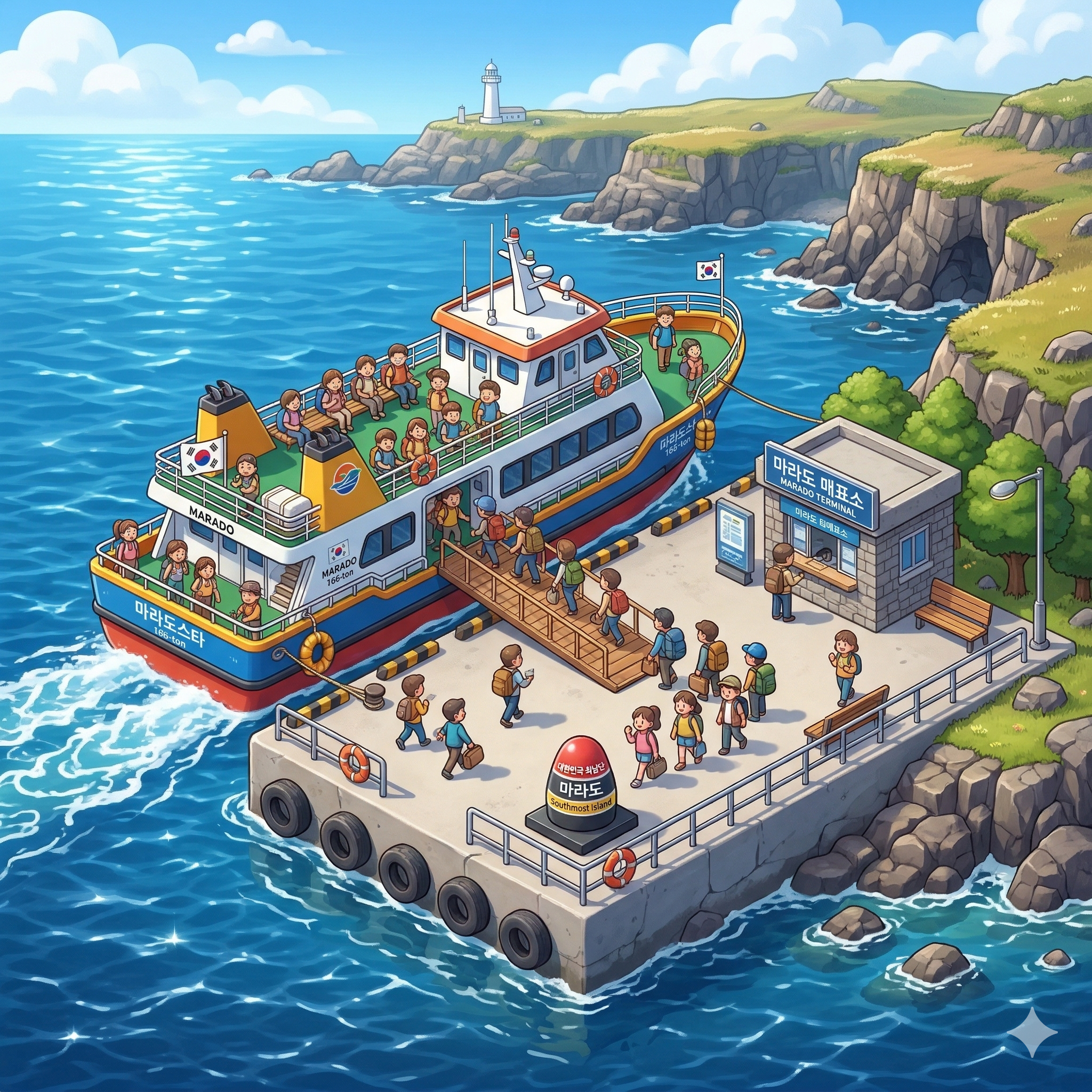 마라도 배시간표 예약 요금