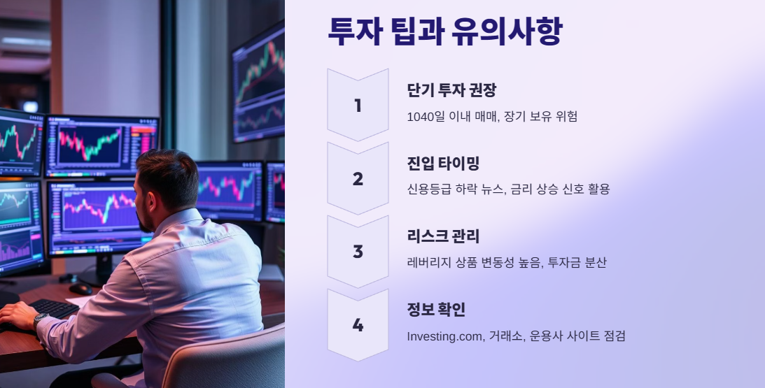 투자 팁과 유의사항