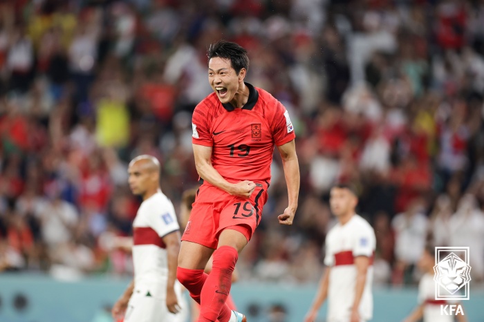 한국, 포르투갈 꺾고 16강 진출...6일 브라질과 8강 진출 결정