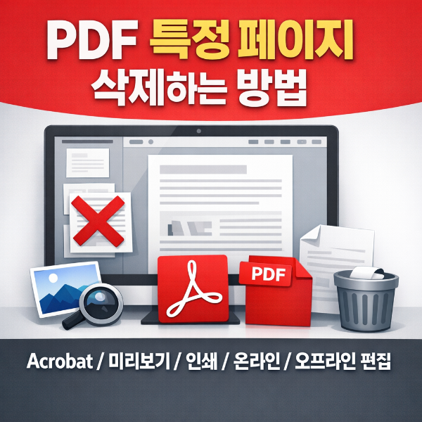 PDF 특정페이지 삭제