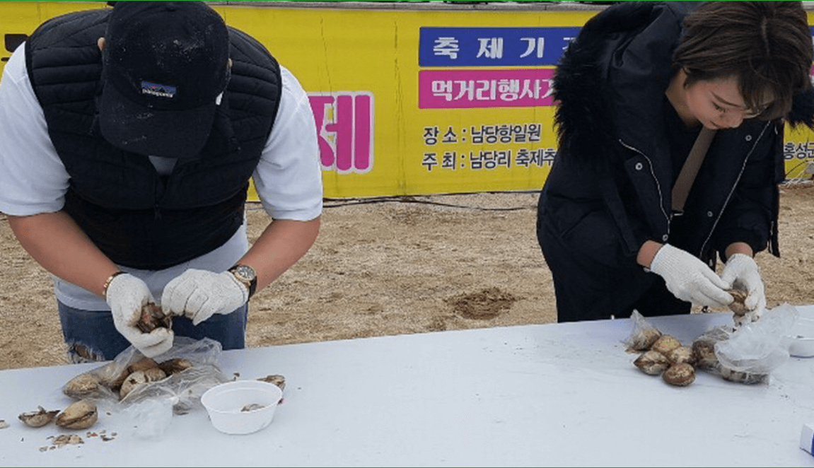 남당리 새조개 축제