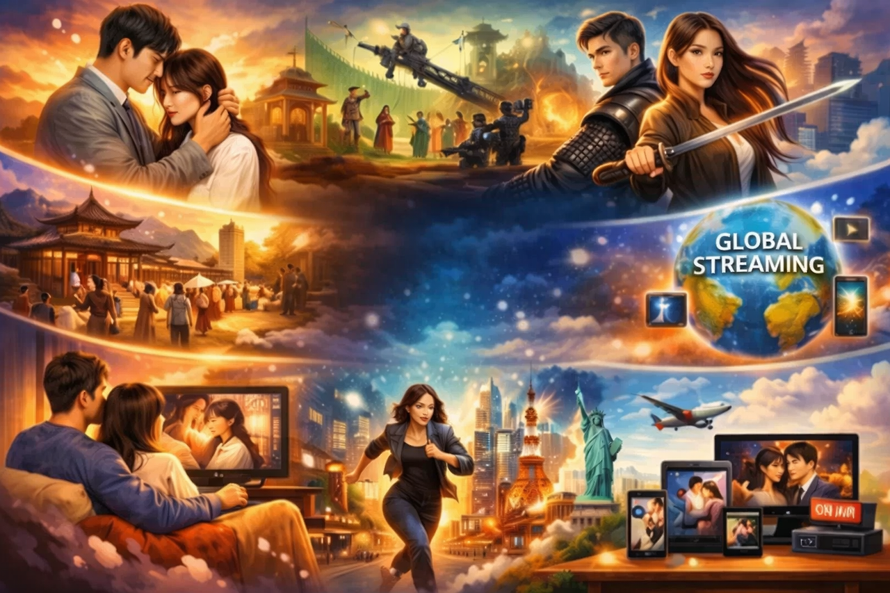 아시아 드라마에 관한 AI 이미지